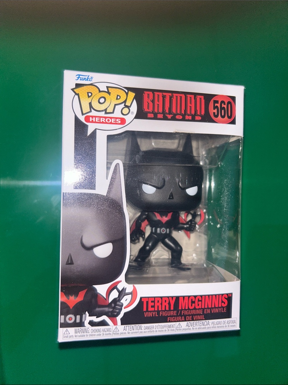 Funko Terry McGinnis Batman Beyond Pop! (Black, Red)